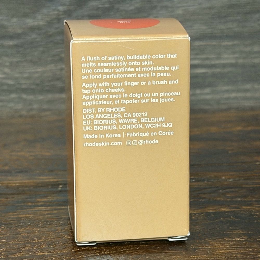 Rhode Pocket Blush Buildable Hydrating Cream Blush in Sun Soak. SOLD OUT! NIB! - Picture 8 of 15